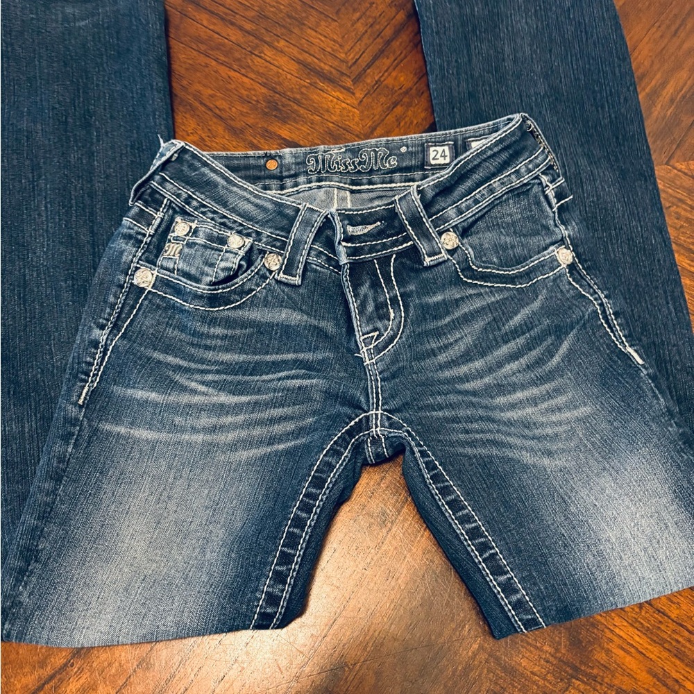 Miss Me Indigo Boot Cut Jeans